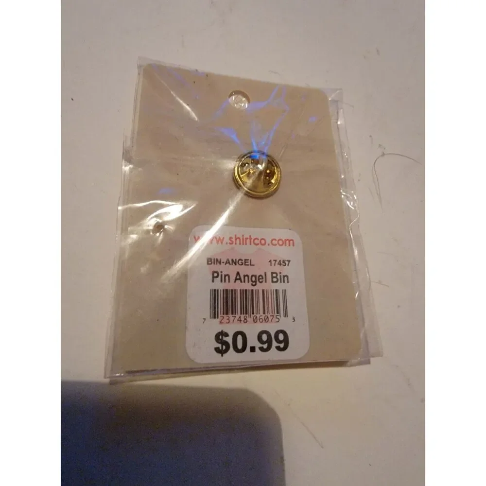 Alaskan Angel Enamel Pin Alaska‎ Pinback NIP Vintage VTG